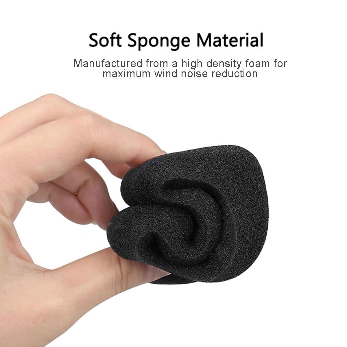 Windslayer Foam Cover for DJI Osmo Action 3 + 4 + 5 Pro Camera Wind Blocker Noise Reduction Windshield Windproof Muffler Case Slayer - Image 3