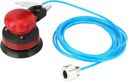 Miniatura 3 de SY-8127 Lijadora neumática de agua 5 "disco práctico pulidor de aire Kit de máquina de pulir con junta de entrada y tubería de agua
