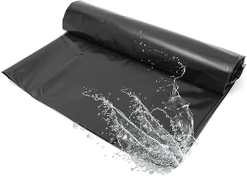 Image WYCSAD 8 Mil Pond Liner for Gardens Pond Underliner Easy to Cut and Install 13x16ft 13x23ft 13x30ft 16x20ft 16x26ft 16x33ft 20x26ft Heavy Duty Black Tarp (0.2mm 33 x 36 ft/10 × 11 m) Image WYCSAD 8 Mil Pond Liner for Gardens Pond Underliner Easy to Cut and Install 13x16ft 13x23ft 13x30ft 16x20ft 16x26ft 16x33ft 20x26ft Heavy Duty Black Tarp (0.2mm 33 x 36 ft/10 × 11 m)