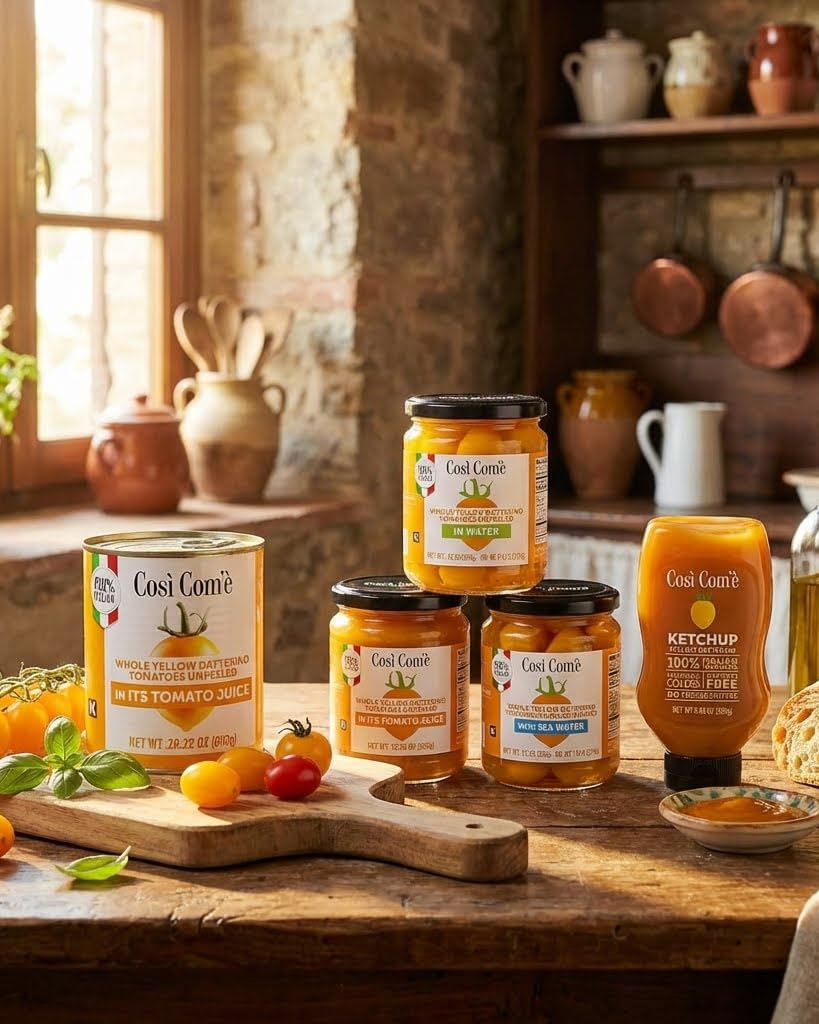 Amazon.com : Cosi Come, Pumpkin Puree Cream, Crema di Zucca