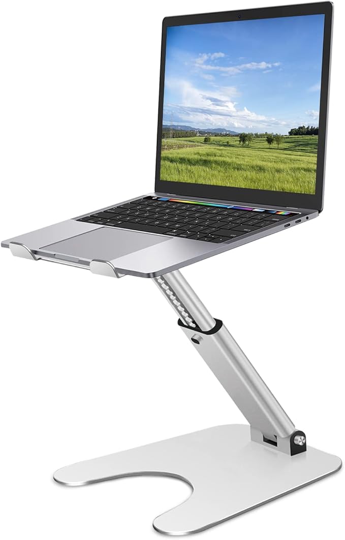ROTTAY Collapsible Laptop Stand, Adjustable Height up to 18