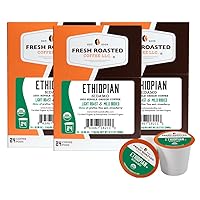 Vista 192 de Fresh Roasted Coffee, Tarrazu de Costa Rica, tostado medio, 24 cápsulas para cafeteras K Cup