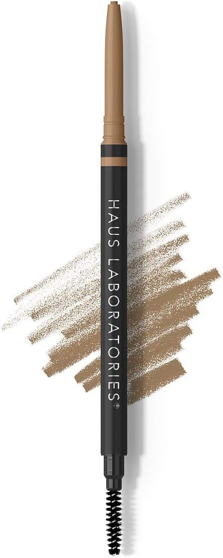 By Lady Gaga: The Edge Precision Brow Pencil | Micro Eyebrow Pencil for Natural Hairlike Strokes, Defining & All Day Wear, Available in Black, Brown & More Shades | .002 Oz