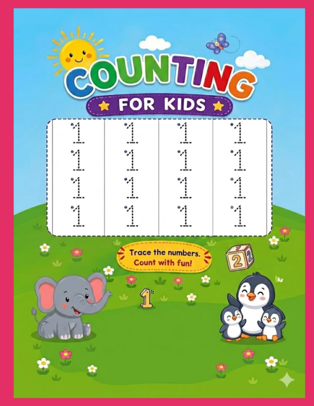 Magic Dot Numbers: Trace & Learn Through Fun Dots: A Fun Dot-to-Dot & Tracing Activity Book for Early Learners