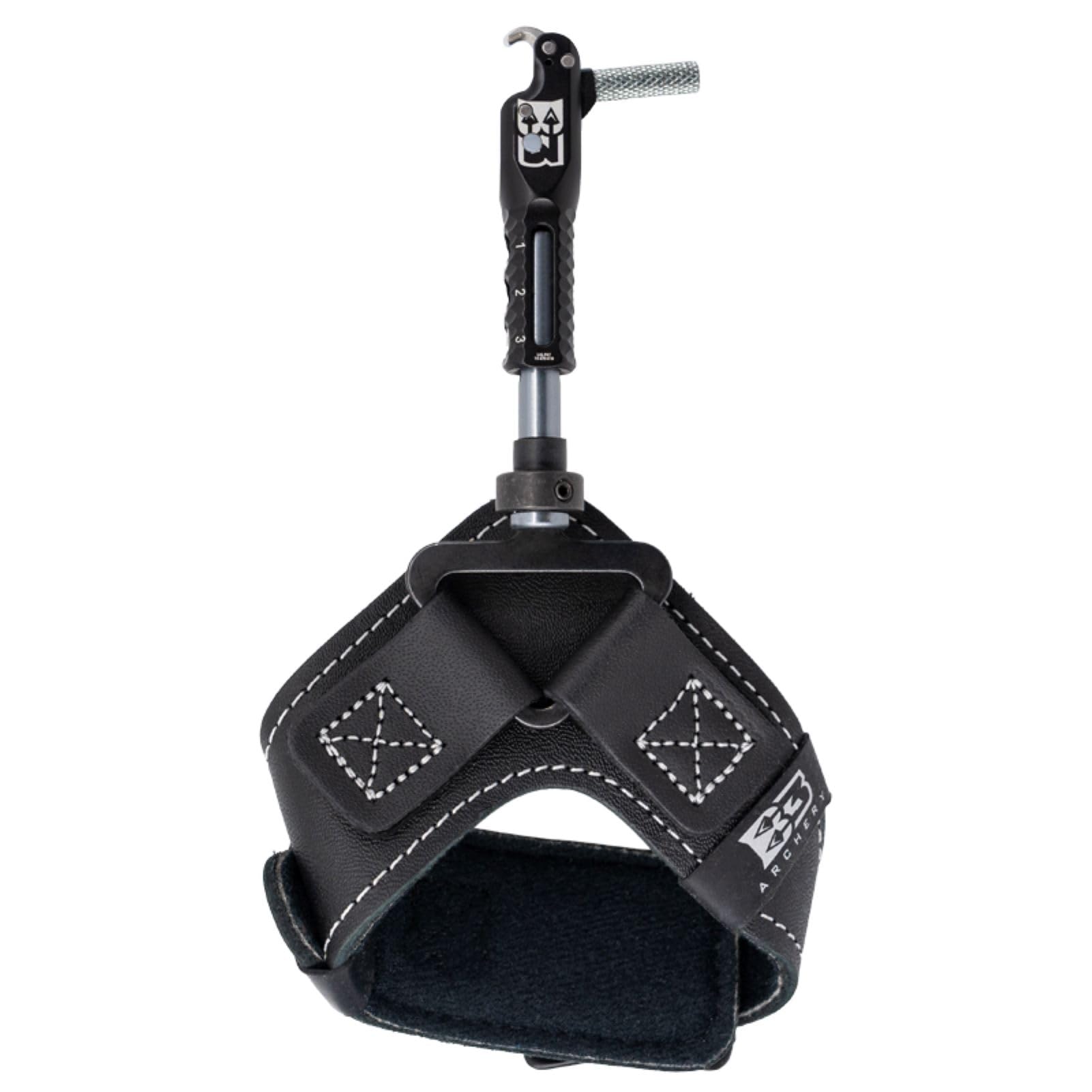 B3 Archery Ayuda de liberación de garra ajustable para caza con sistema de conector de vástago giratorio