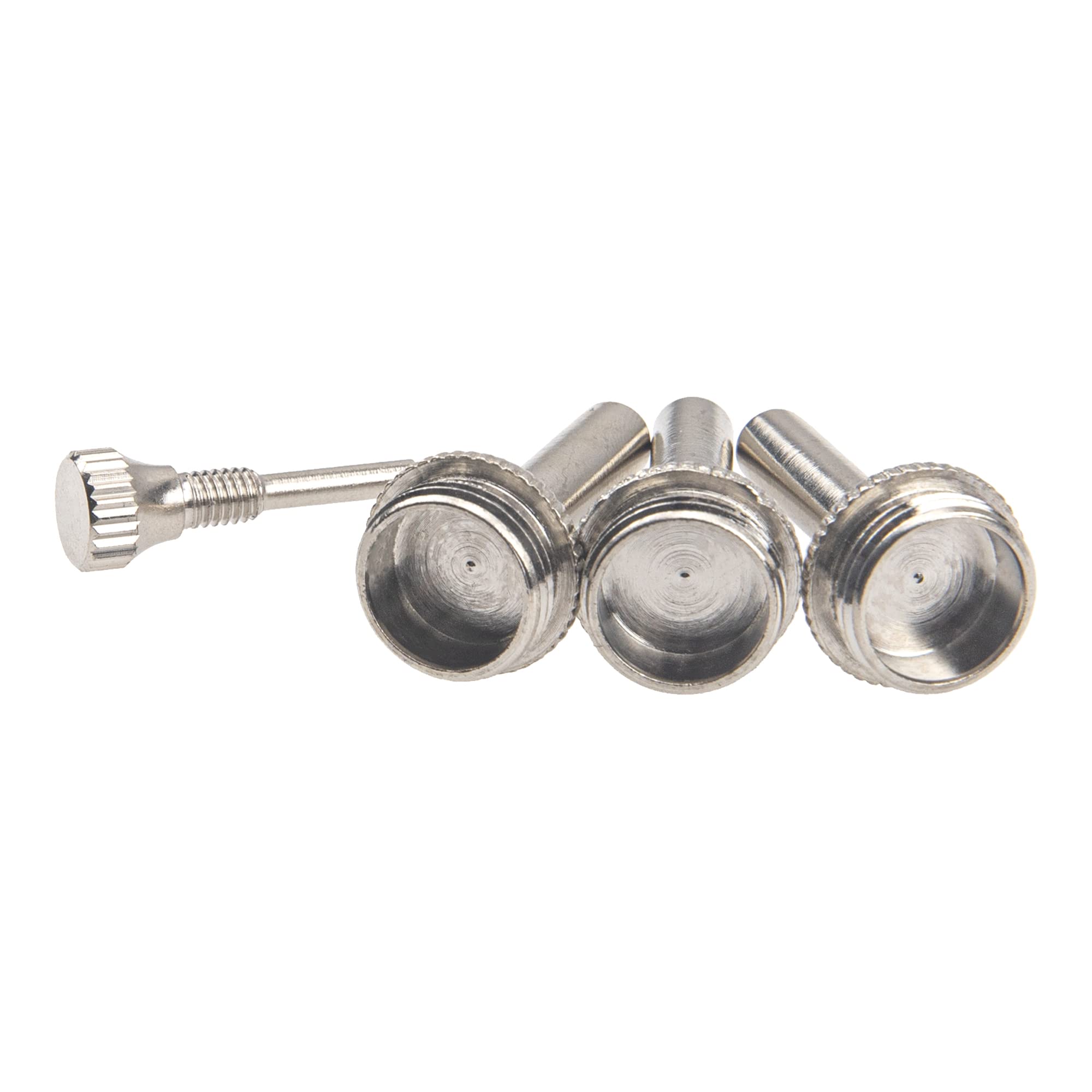 1 kit de réparation de trompette Yootones - Boutons de doigt - Bouchon de valve - Vis de vidange - Clé à piston - Compatible avec les pièces de trompette