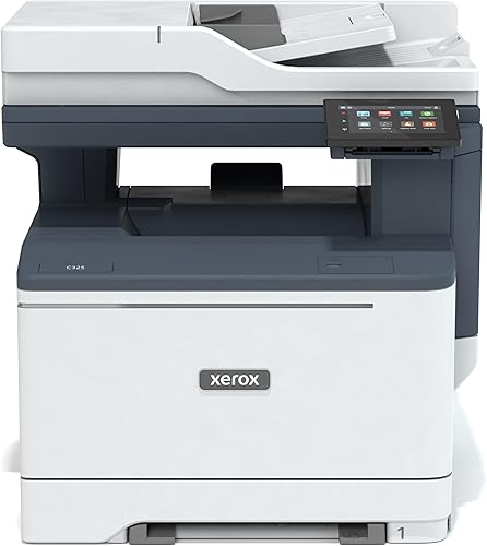 Xerox C325dni - Impresora inalámbrica A4 33ppm láser a color todo en uno impresora multifunción con impresión automática de 2 caras, hogar, oficina
