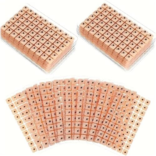 600 Pieces Auriculotherapy Ear Seeds Acupuncture Kit for Relaxation Massage