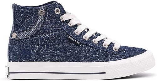 Sneakers Donna Blu Applicazioni (40) : Amazon.it: Scarpe e borse