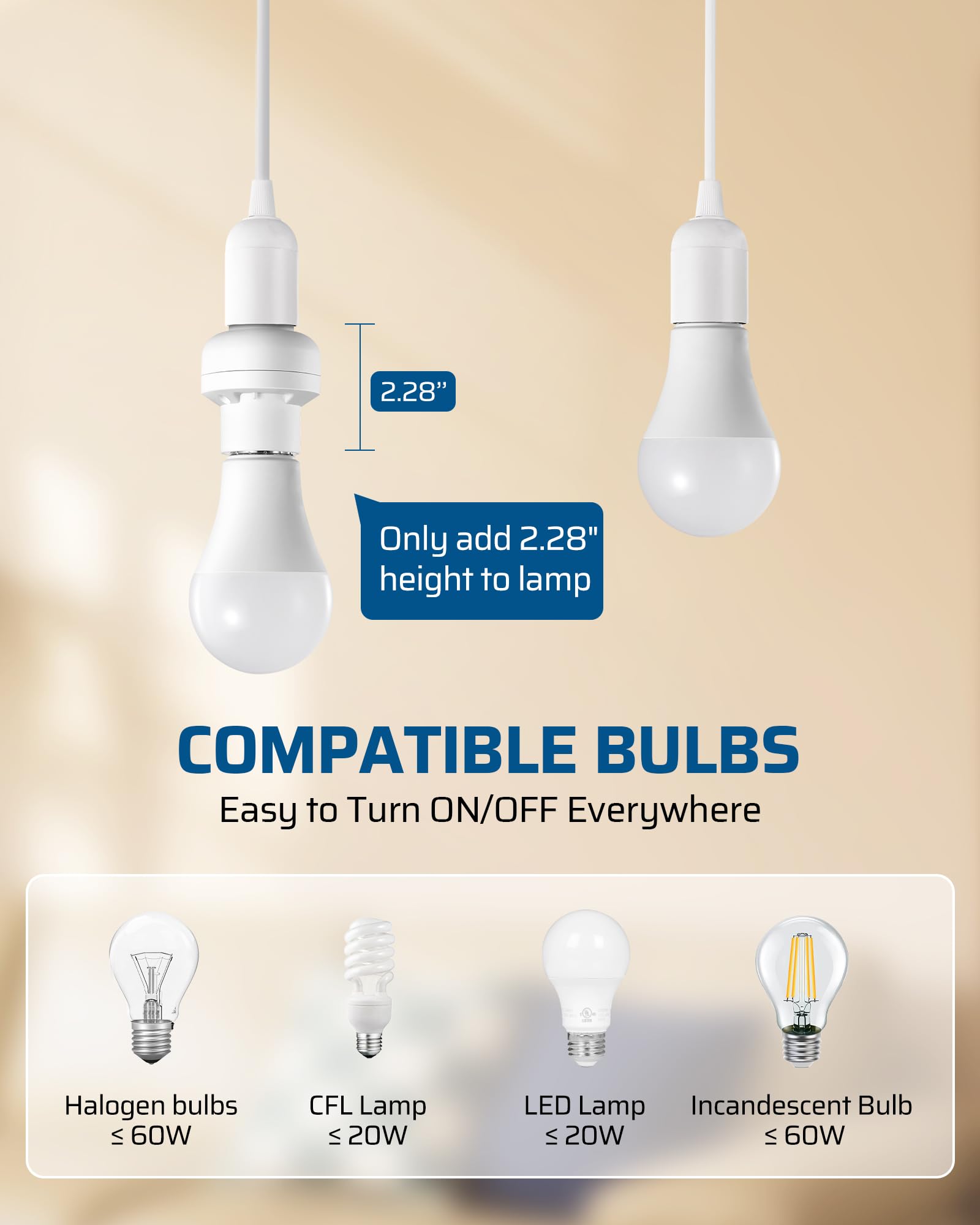 Remote Control Light Socket - 100FT Range -6