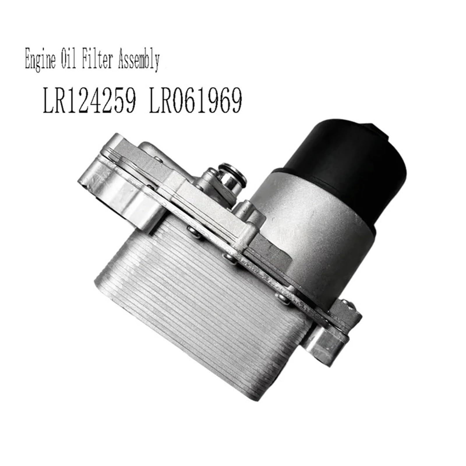 Conjunto de filtro de aceite de motor LR124259 compatible con Land Rover Discovery 5 L405 L494 L560 Diésel 3.0T LR061969