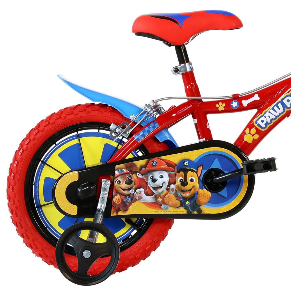 Paw Patrol Dino Bikes Bicicletta Bambino 14 Pollici