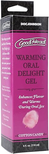 Miniatura 2 de Goodhead Warming Oral Delight Gel - Algodón de Azúcar de 4 Oz