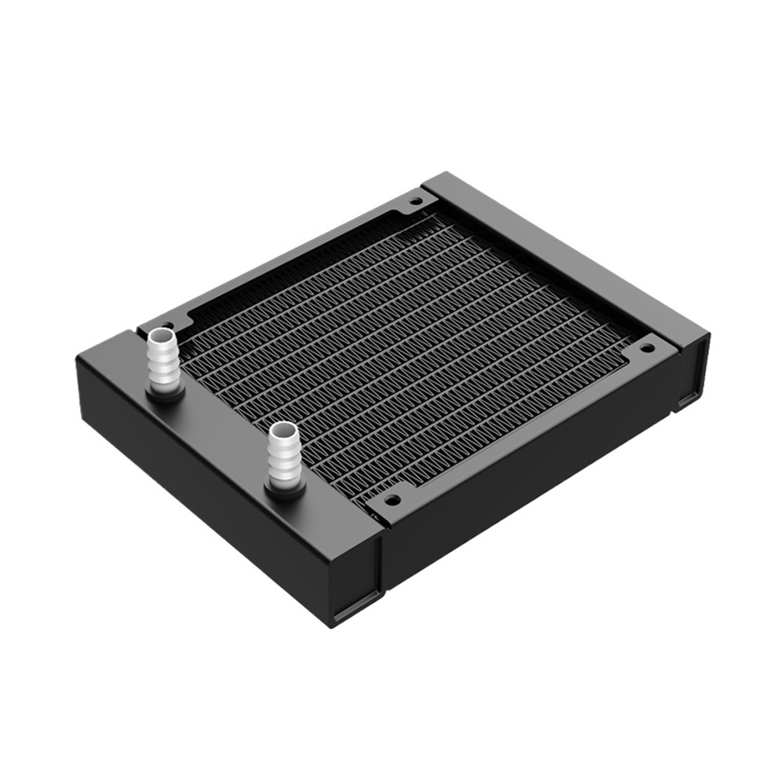Radiateur carré aluminium SR-LF120 épaisseur 16 pouces noyau fileté