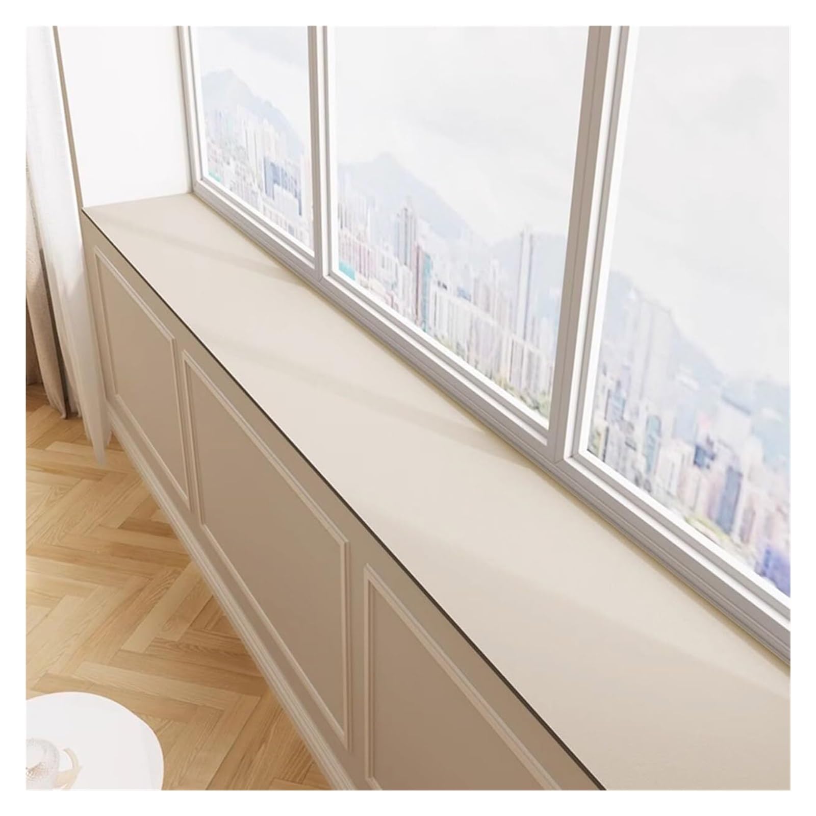 uyeoco Bay Window Mat Water Absorbing Window Seat Pad,Window Sill Cushion Washable Balcony Protection Cushion for Hallway Bedroom Home(C5,15x100cm)