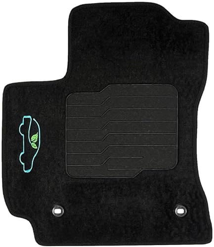 Miniatura 7 de ecoMats Tapetes de piso para Toyota Corolla 2014, 2015, 2016, 2017, 2018, 2019, con almohadilla antideslizante para el talón y cerraduras de