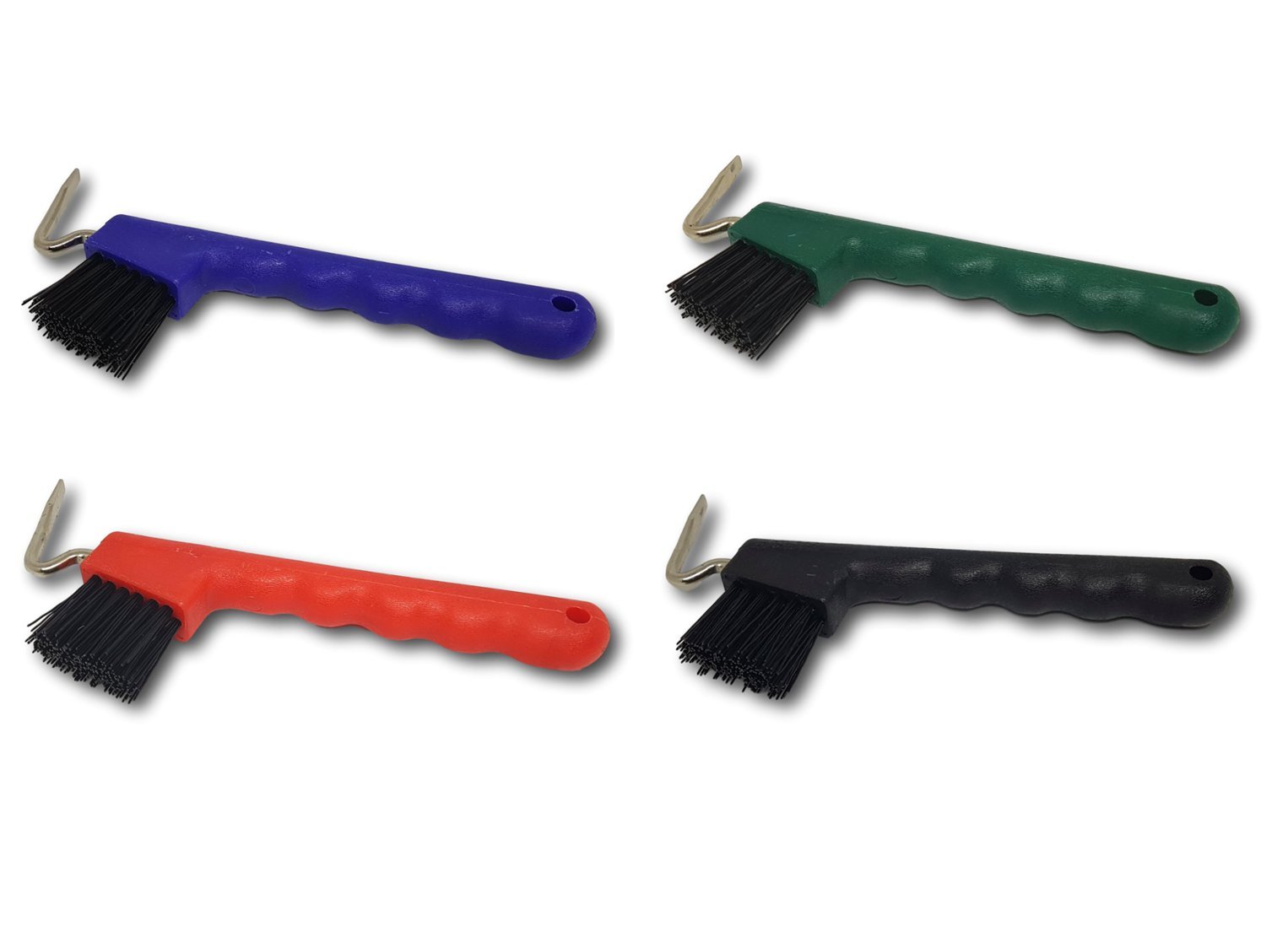 Cure-pied avec brosse très solide et poignée ergonomique Convient pour les sabots de chevaux, ânes et chèvres