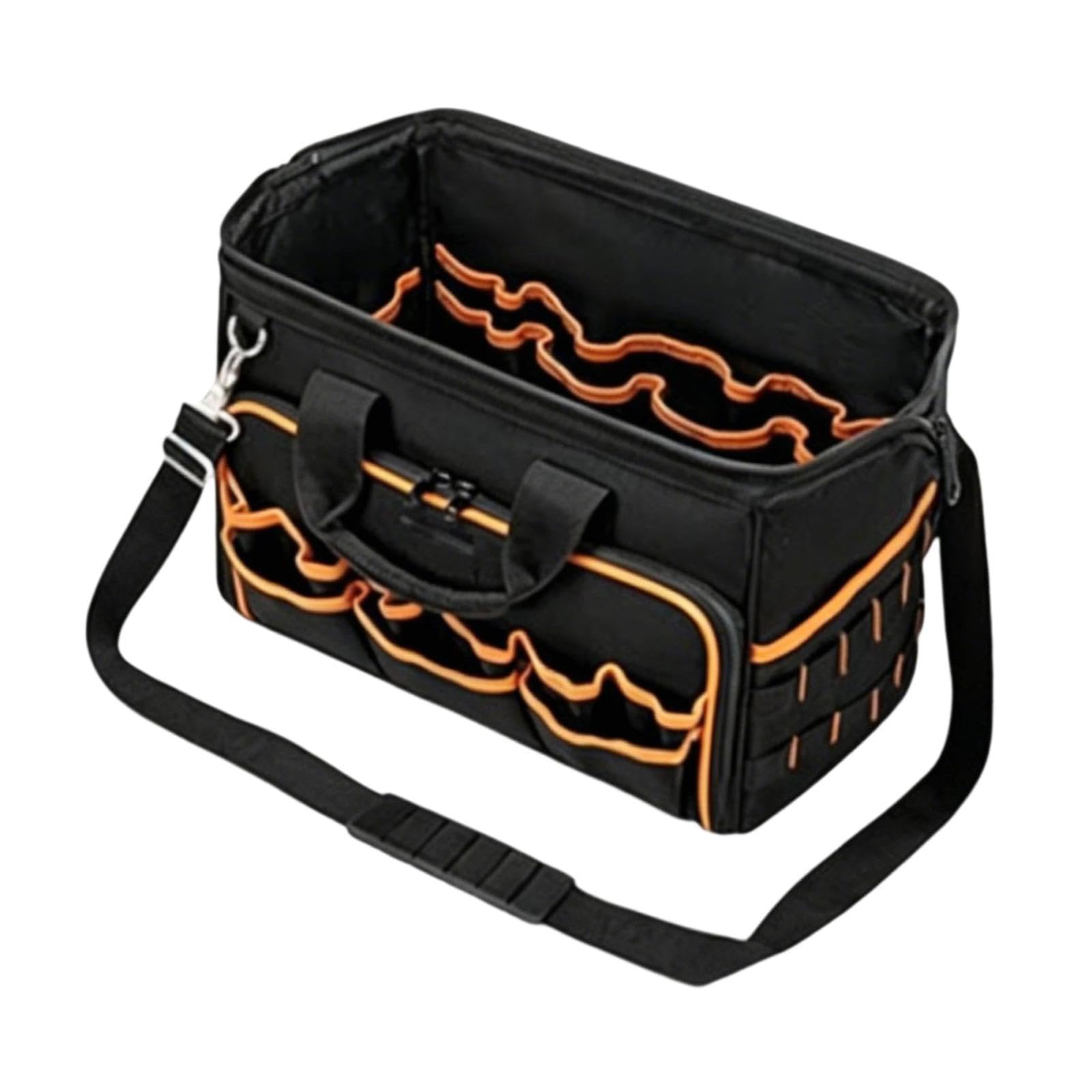 Harilla Borsa porta attrezzi multifunzione con maniglia, custodia da viaggio portatile per utensili elettrici da esterno.
