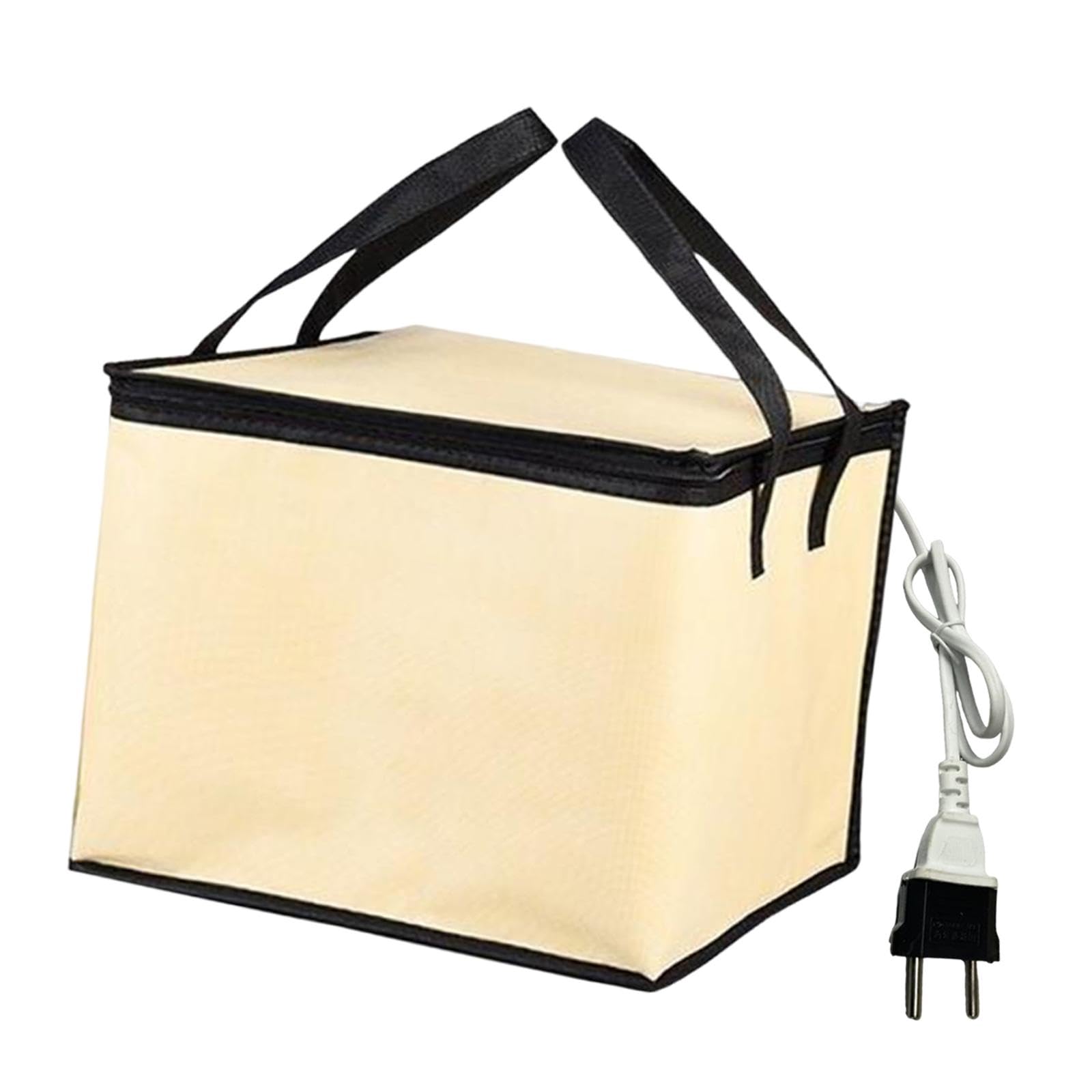 Caja de Fermentación de Pan Caja Plegable para Aislamiento Térmico de Aluminio Esterilla con Control de Temperatura Asa Ergonómica Portátil, 35L