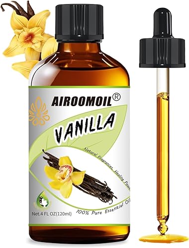 Aceite esencial de grano de vainilla, aceites aromáticos cálidos, perfume, ambientador, difusor de velas, recarga de aroma, aroma de mecha, aceite