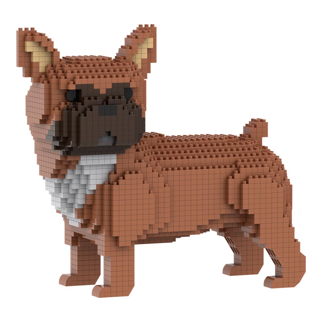 Atomic Building French Bulldog Figure to Build with Miniature Blocks โ image 1