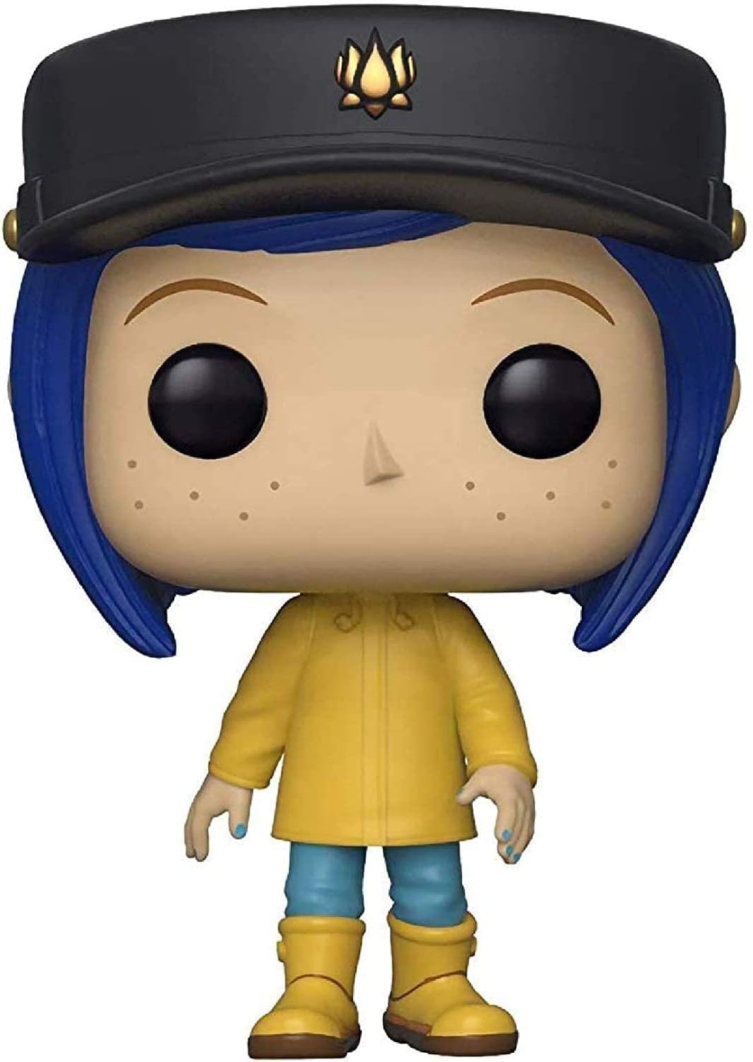 Funko Coraline in Raincoat (Chase Edition): Coraline x POP! Animation Vinyl Figure & 1 PET Plastic Graphical Protector Bundle [#423 / 32813 - B]