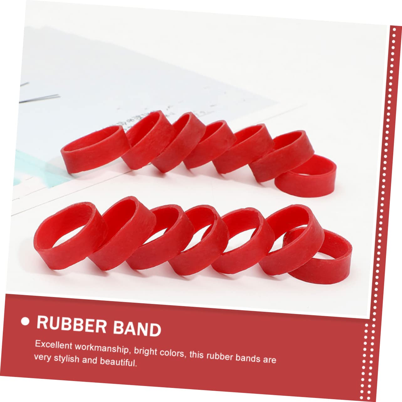 PLAFOPE 1 Set Widen Rubber Ring Retainer for Snowboard Sports Brake Band for Outdoor Use