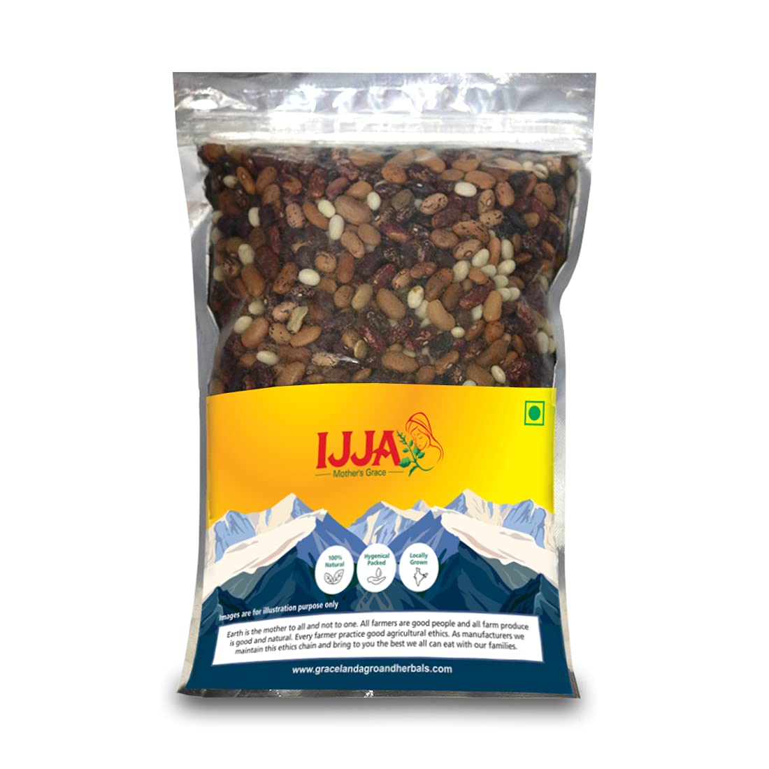IJJA Rajma Mix Pahadi Or Mix Kidney Beans 1Kg Unpolished And Natural Harvested And Sourced From Hills Of Uttarakhand, (B09HH84VJ1) Amazon Price History, Amazon Price Tracker
