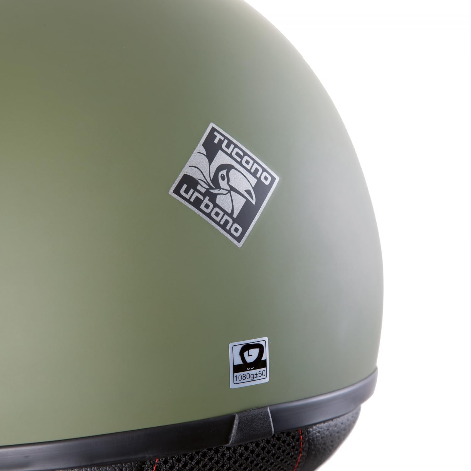 Tucano Urbano EL JETTIN męski kask motocyklowy, Airborne, zielony, matowy, rozmiar L