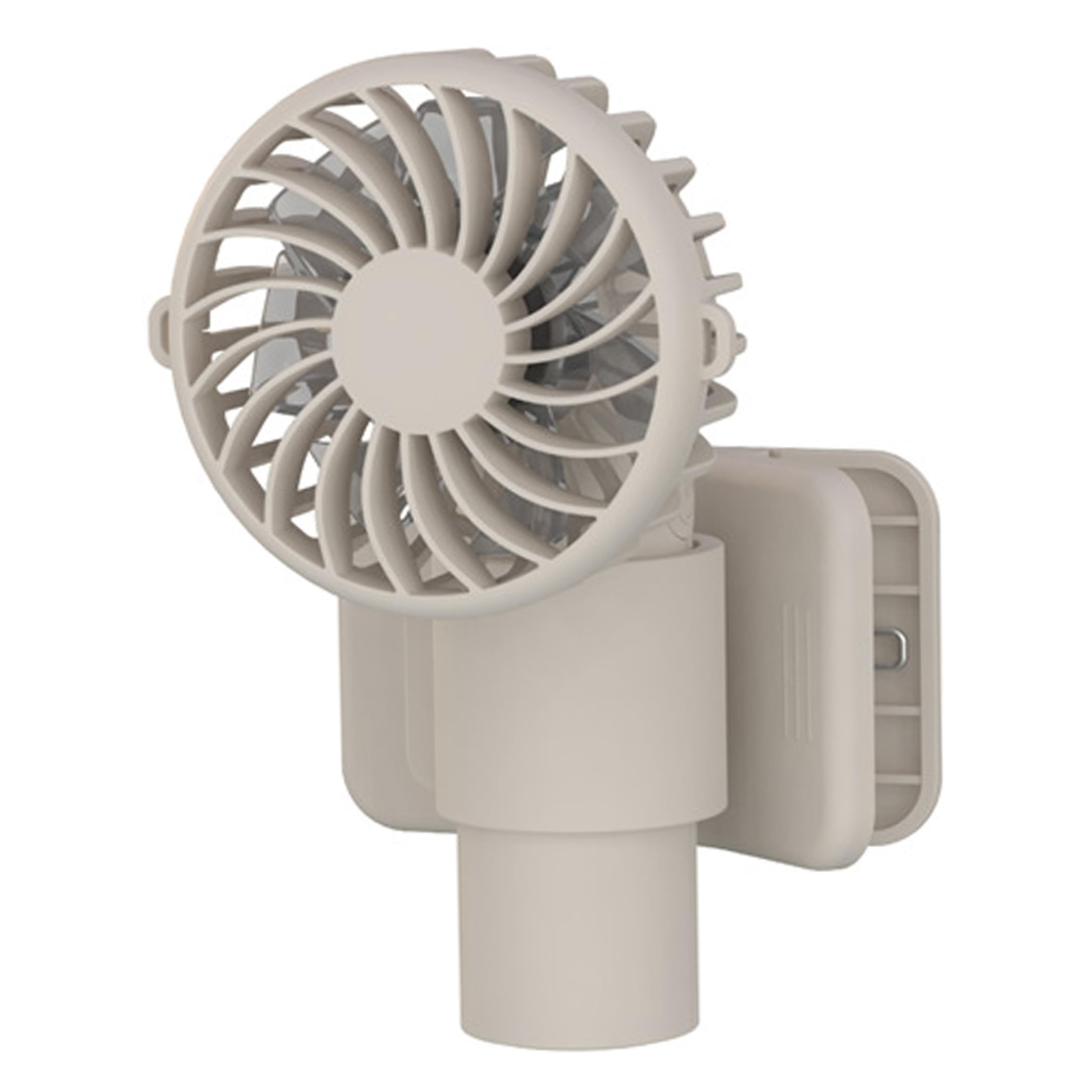 Aire acondicionado portátil para coche mini ventilador de refrigeración con clip ajustable 3 en 1