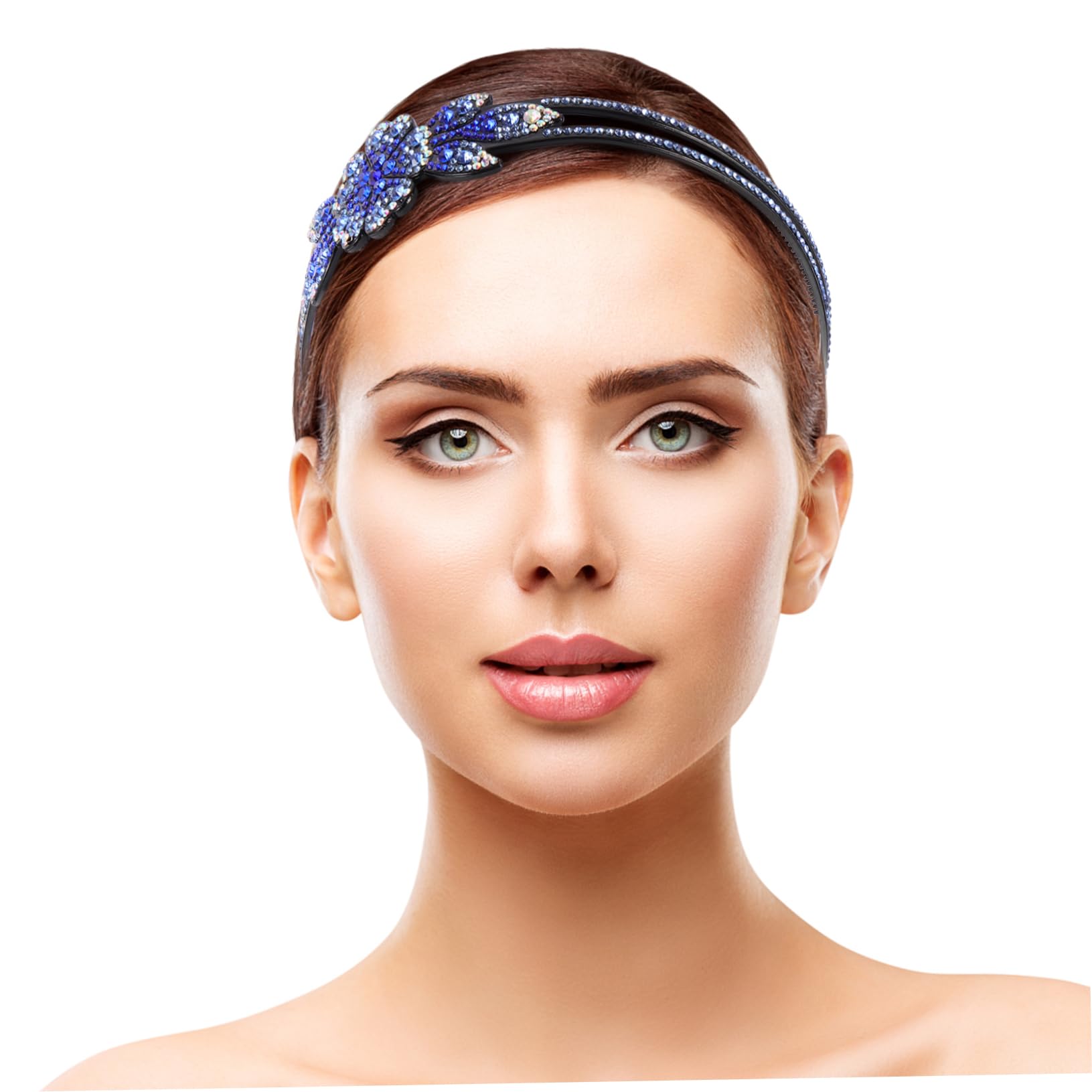 DOITOOL 8pezzi Eleganti Cerchietti Con Strass e Pettinini Antiscivolo Accessori Per Chic Per Donne Per Festa e Uso Quotidiano Colori Variati