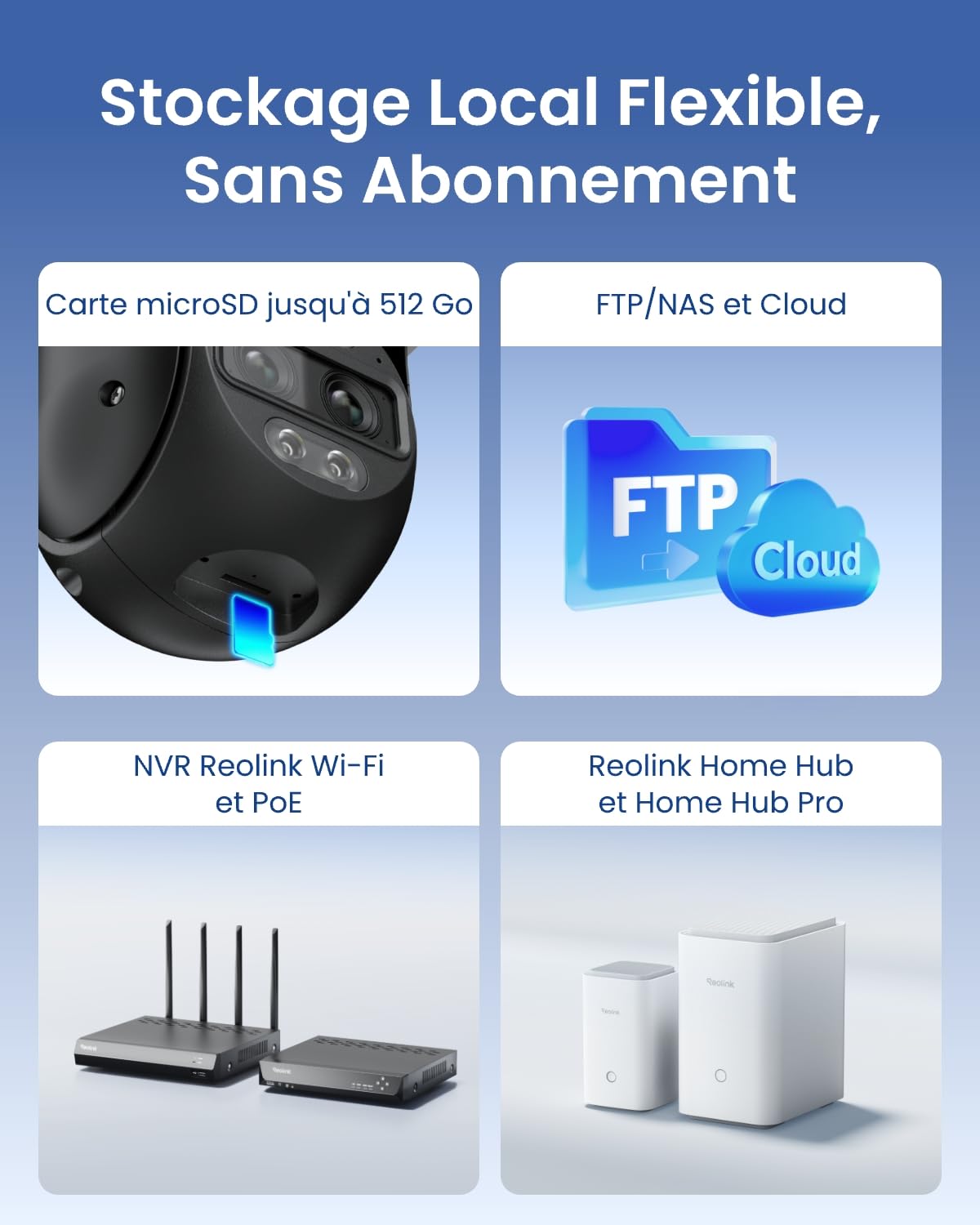 Reolink 4K PTZ Camera Surveillance WiFi Exterieure à Double Objectif, 2,4/5 GHz Wi-FI 6, Zoom 6X, Détection Personne/Véhicule/Animal, Suivi Auto, Vision Nocturne, Alimentation Plug-in, TrackMix WiFi