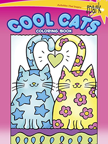 Spark Cool Cats Coloring Book (Dover Animal Coloring Books) #TOP16