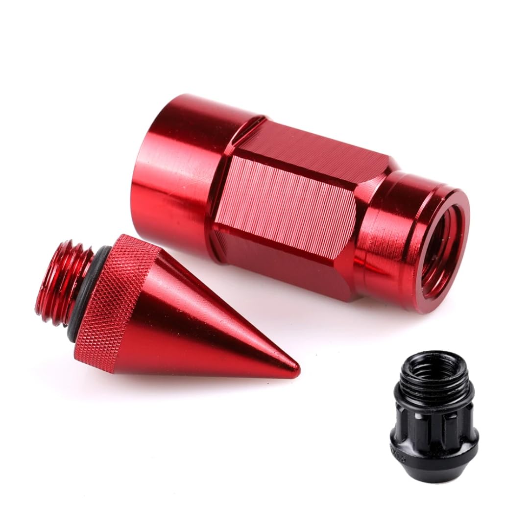 Radmuttern für Mazda, für Buick, für Hyundai, 20+1 M12x1,5/M12x1,25 Radmuttern mit Spikes