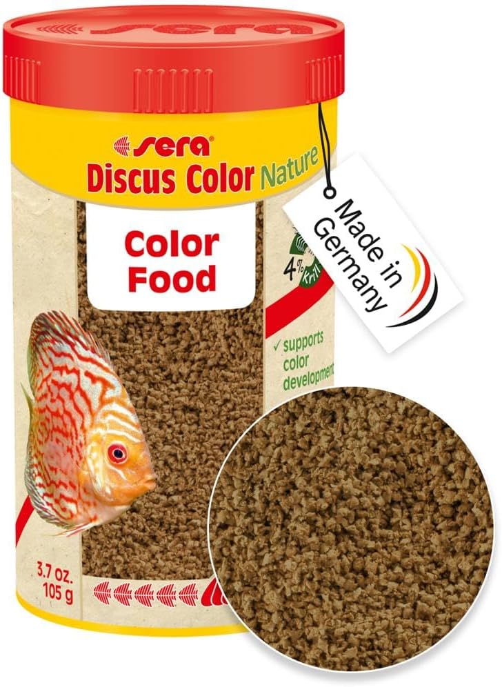 Sera Discus color Red 250ml, Granules for red Discus