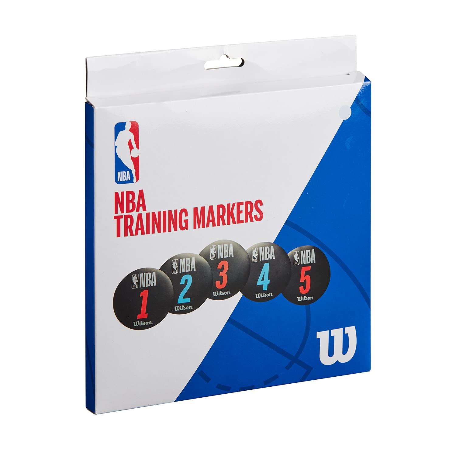 Wilson Unisex Nba Drv Training Marker, Black, One Size UK
