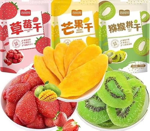 混合干果酥、即食水果片、芒果、草莓、黄桃、山?、?猴桃、健康??零食、?公休?食品 ドライフルーツケーキ、インスタントフルーツスライス、マンゴー、イチゴ、黄桃、サンザシ、キウイ、健康栄養スナック、オフィスカジュアル食品をミックス (Taste H,300g
