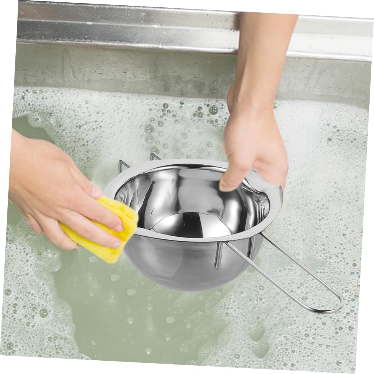 CIYODO Melting Chocolate Pot Double Boiler Cheese Butter Heat Resistant for Users