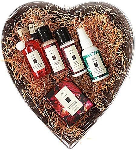 Nyah - Luv Basket Gift Rose Set - 5PC