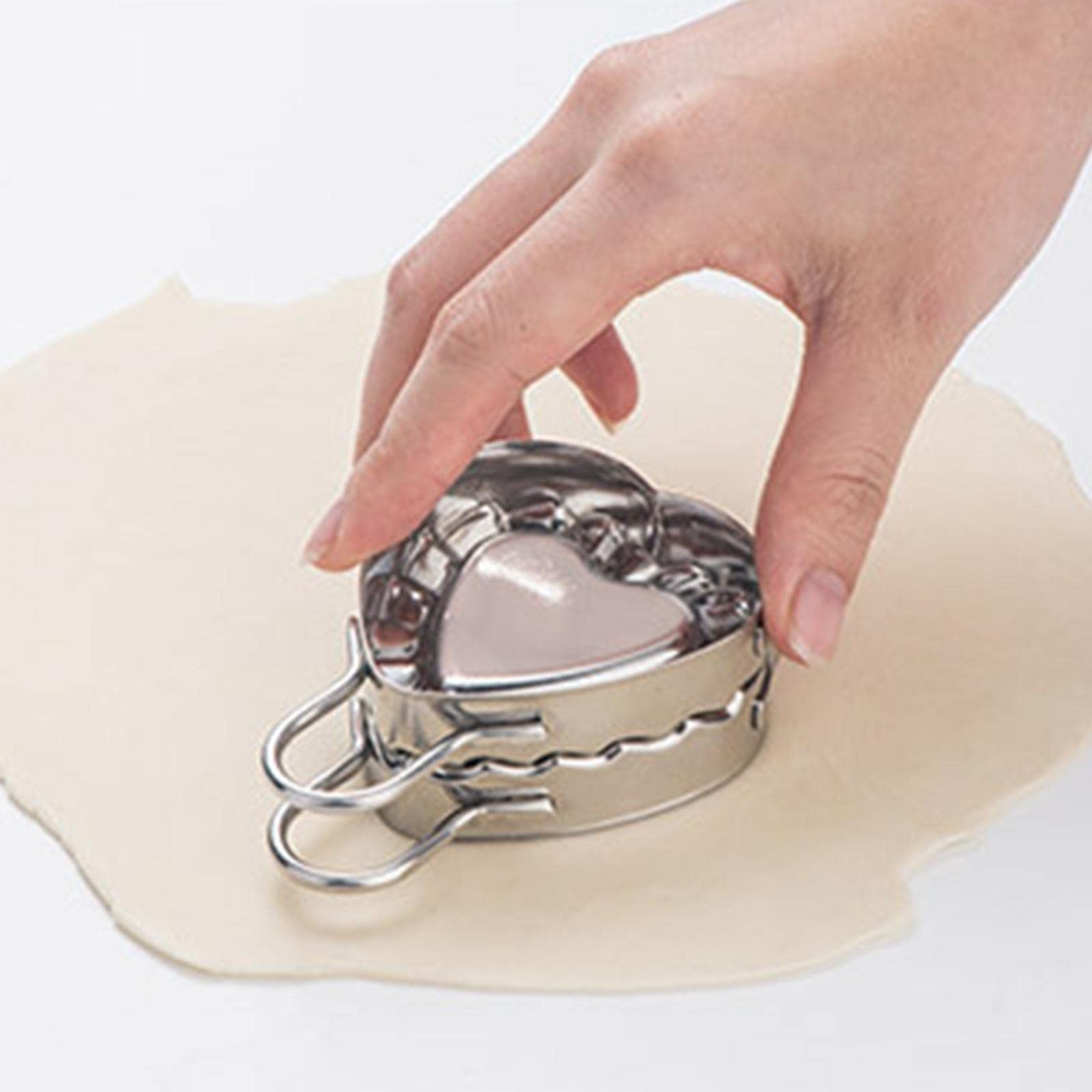 Kliplinc Dumpling Maker, Dumpling Dough Form Set mit Ringschneider und Stopfl?Ffel, K¨¹Chenhelfer f¨¹r Empanada Kliplinc Dumpling Maker, Dumpling Dough Form Set mit Ringschneider und Stopfl?Ffel, K¨¹Chenhelfer f¨¹r Empanada