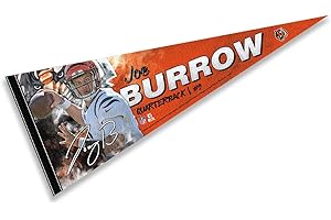 Cincinnati Bengals Joe Burrow Pennant Banner Flag