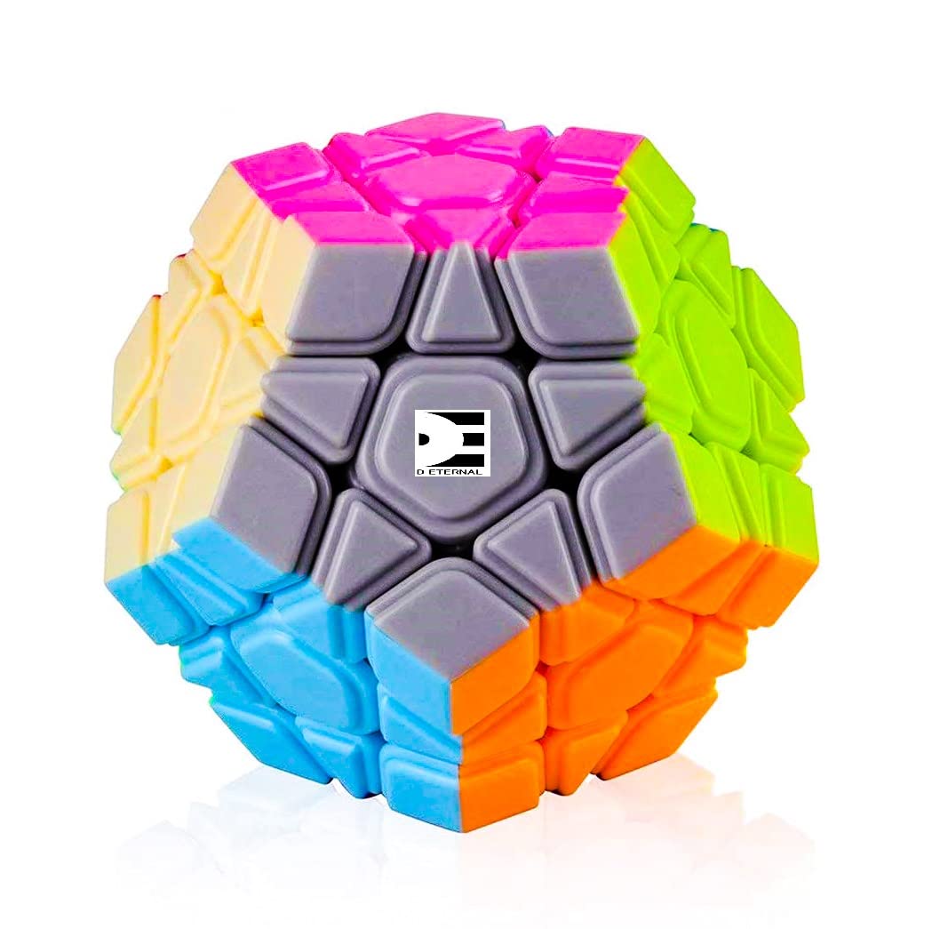 D ETERNAL 3x3 Megaminx High Seed Stickerless Speed Cube Puzzle