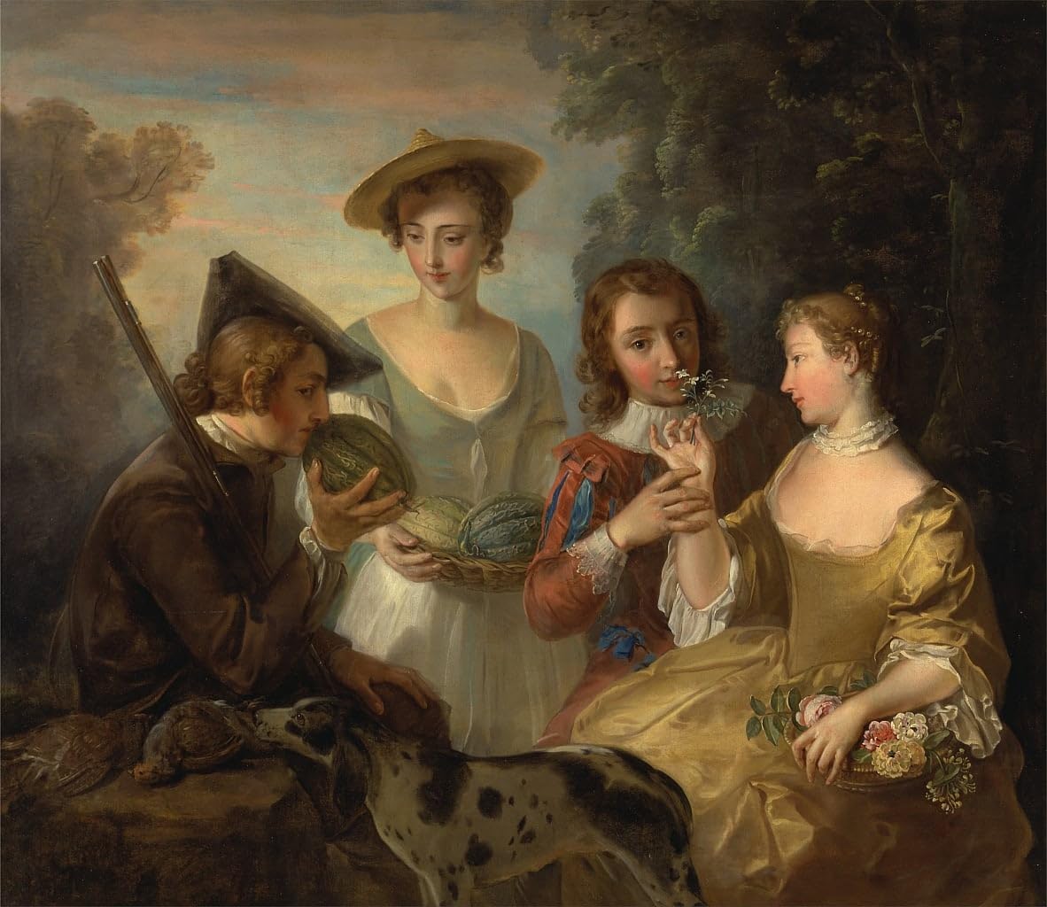 Lienzo de pintura vintage de Mercier: decoración de alta fidelidad artística y gran formato 5