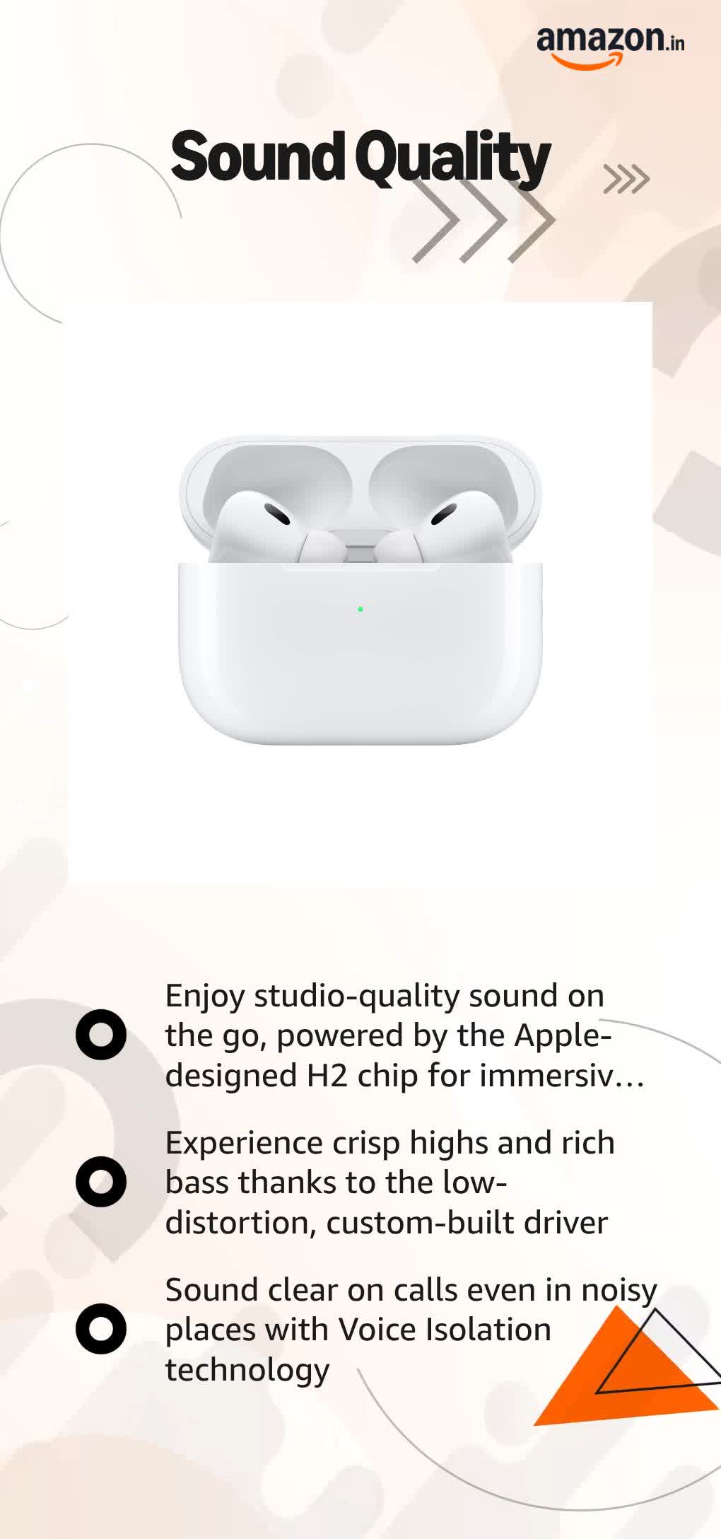 Apple AirPods Pro (2nd Generation) with MagSafe Case (USB‑C Apple AirPods Pro (2nd Generation) with MagSafe Case (USB‑C