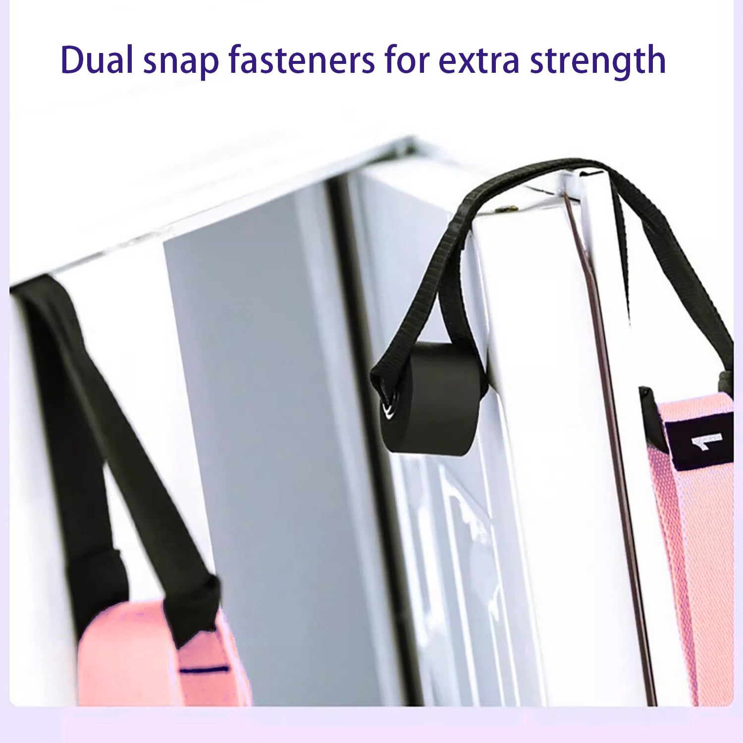 Cinghia Yoga Attrezzi Pilates Reformer Accessori - Rosa, 1 Pezzo, Strap leg Stretching, Esercizio di Stretching Inverso per Balletto Ginnastica Flessibilità Formazione