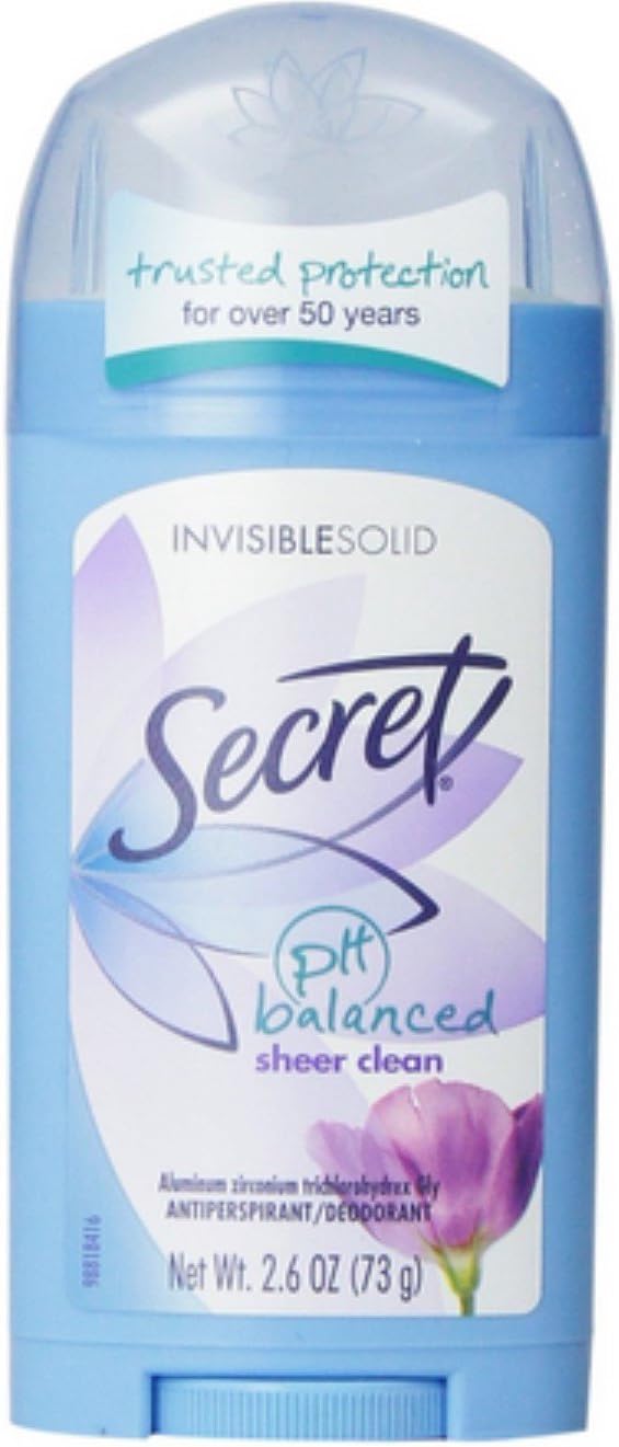SecretI/S 2.6OZ SHEER CLEAN (Pack of 4)