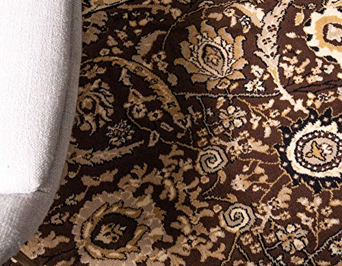 Tapete decorativo Unique Loom Brown Beige 245x245 cm miniatura 5