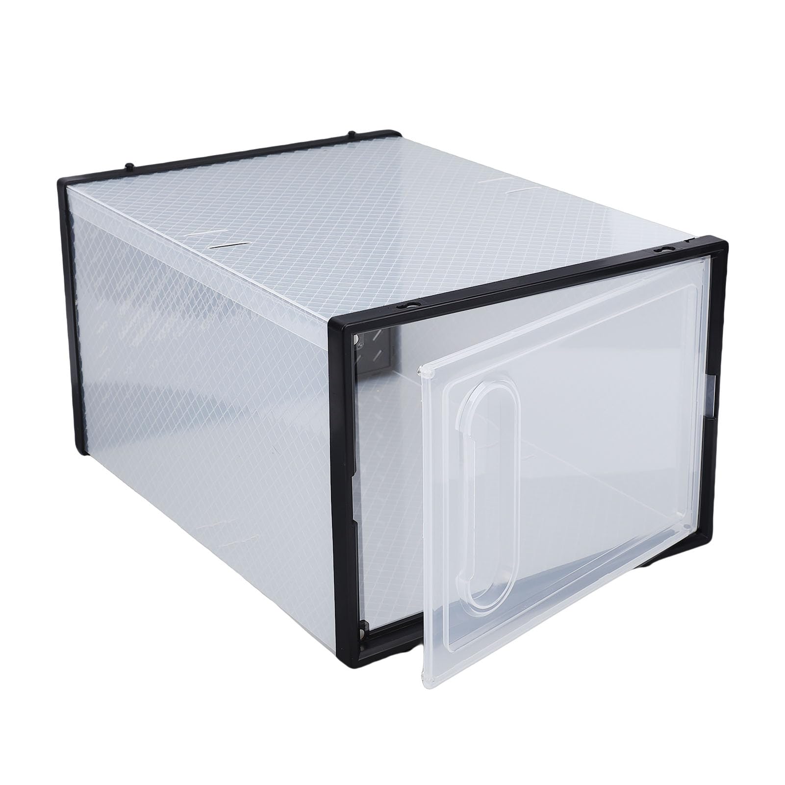 Scatole per Scarpe Impilabili Organizzatore Trasparente e Robusto per Riporre le Scarpe per Armadio Vetrina per da 6 Pezzi per Camera da Letto, Ingresso ABS PP Dimensioni 13,2x9,8x7,3 Pollici