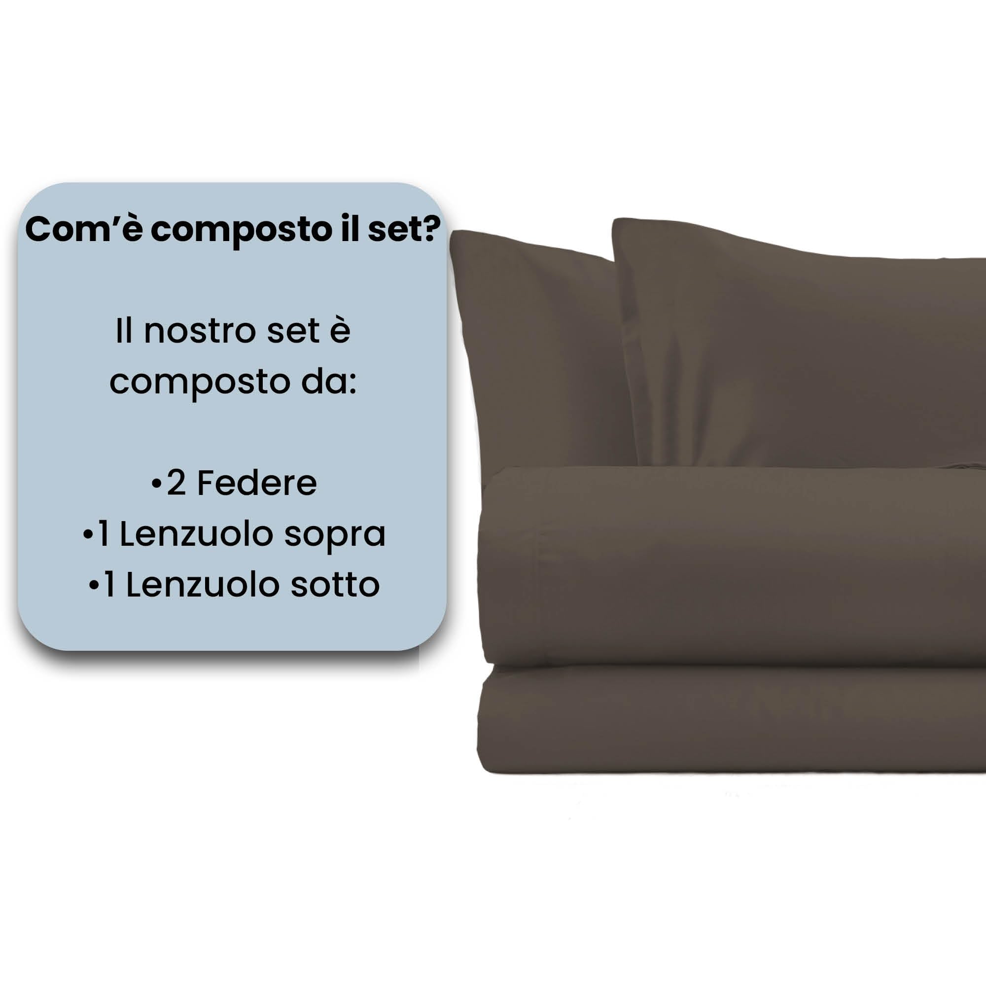 maxcolor Bedding Dark Brown