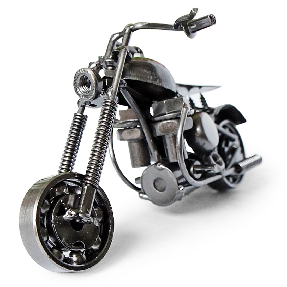 Moto Modèle Décoration, Vintage Métal Moto Modèle Modèle de Moto en Fer Creative Anniversaire Cadeau pour Photographie Décor Props